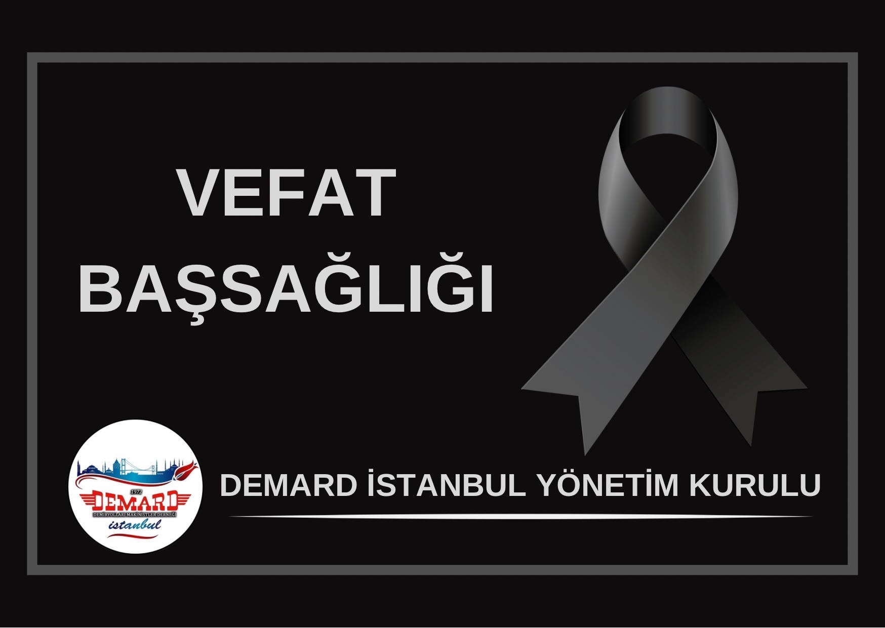 Vefat Başsağlığı